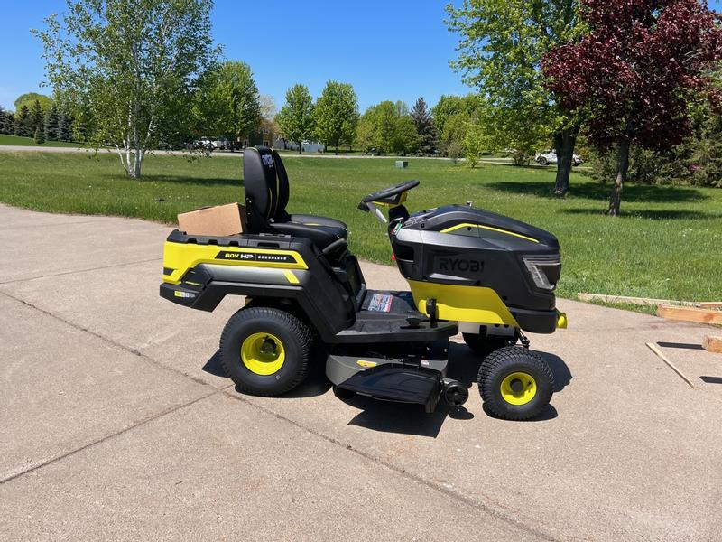 Ryobi riding lawn online mower attachments