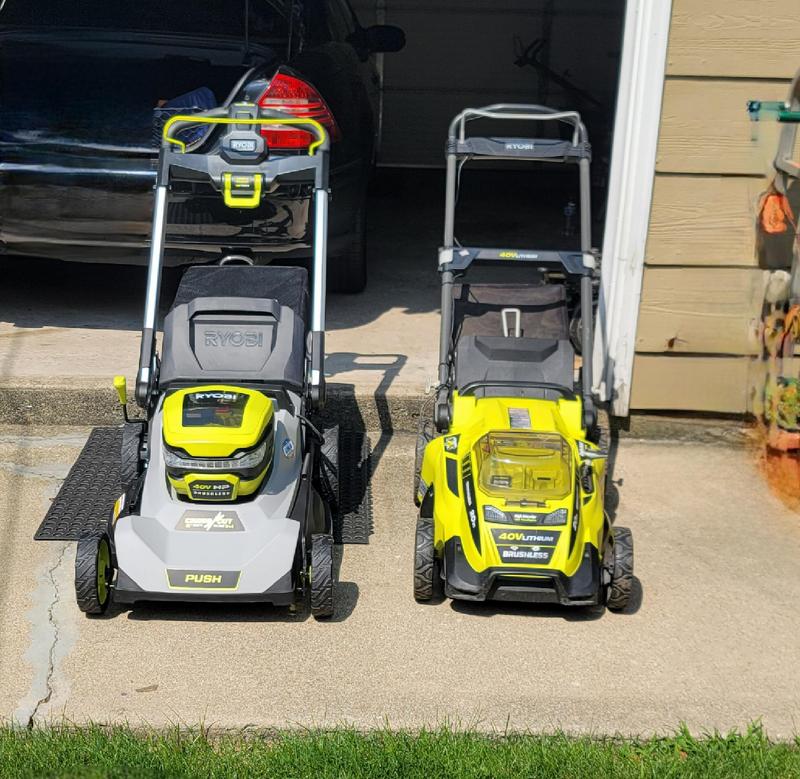 40V HP BRUSHLESS 21 PUSH MULTI-BLADE LAWN MOWER - RYOBI Tools