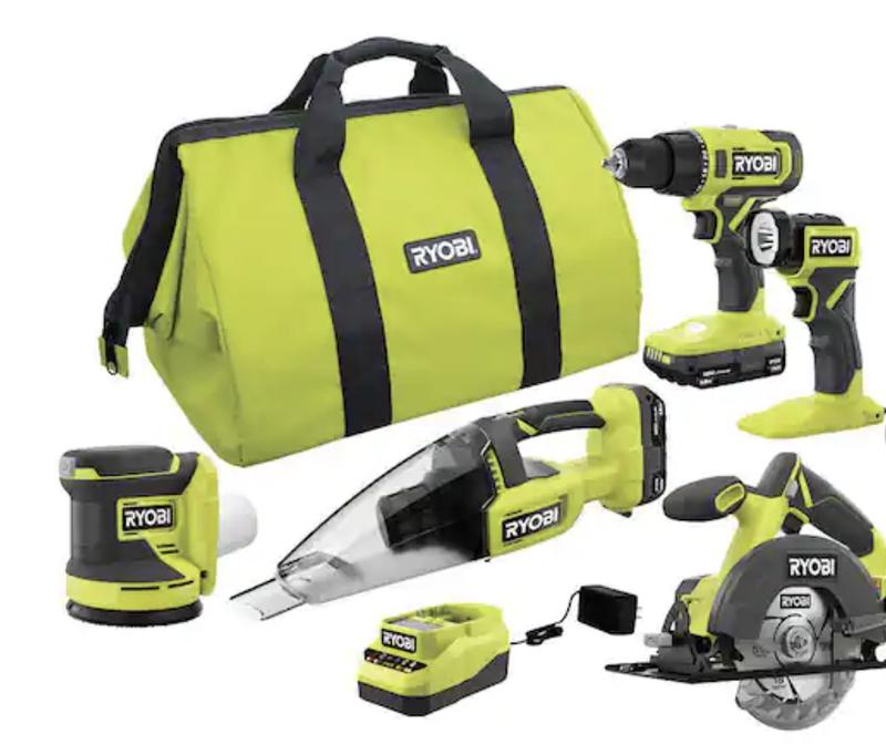 18V ONE+ 5-Tool Combo Kit - RYOBI Tools