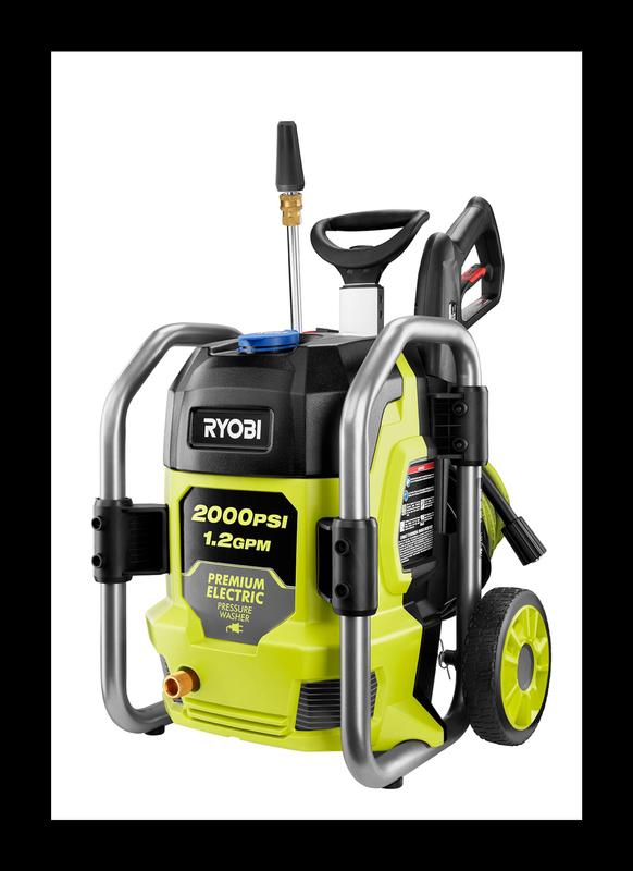 Ryobi 2000 psi pressure shop washer 1.2 gpm