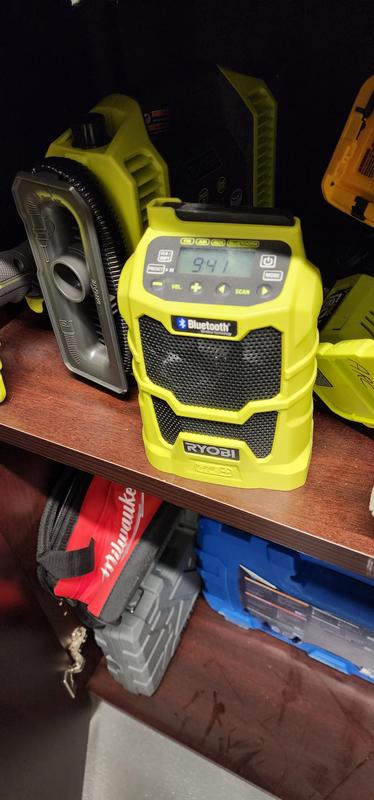 Ryobi best sale site radio