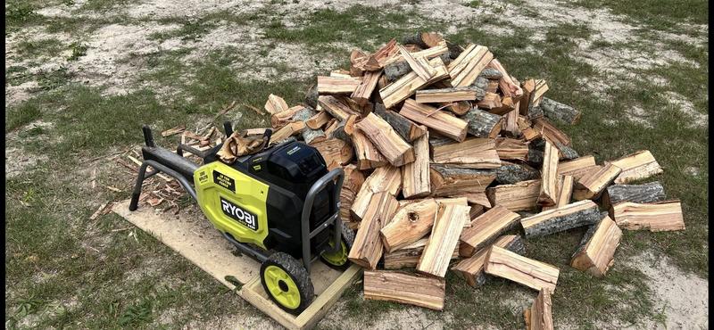 RYOBI 40V HP Brushless 12-Ton Kinetic Battery Electric Log