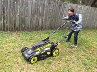 Ryobi 20 inch 40v best sale mower review