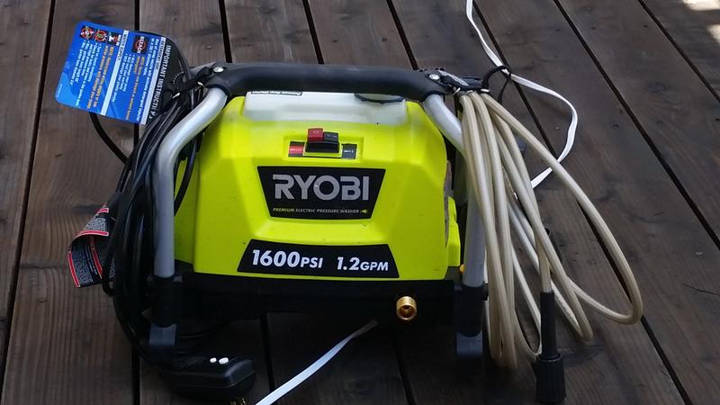 LAVADORA A PRESIÓN ELÉCTRICA DE 1600 PSI - Herramientas RYOBI