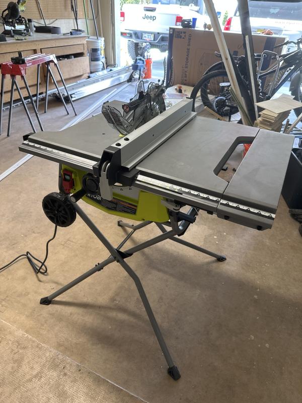 Ryobi 10 expanded capacity table online saw