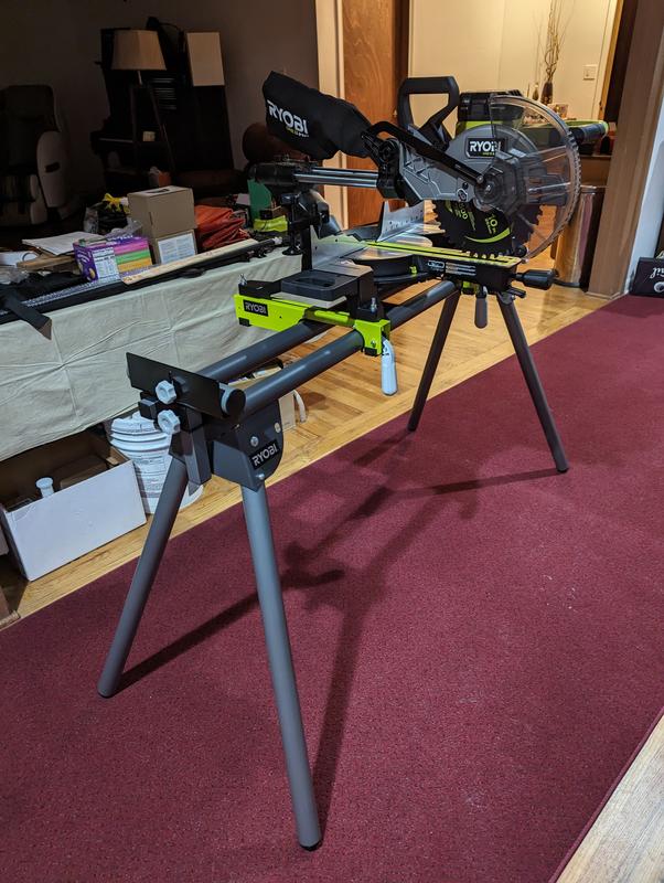 Ryobi miter store saw stand