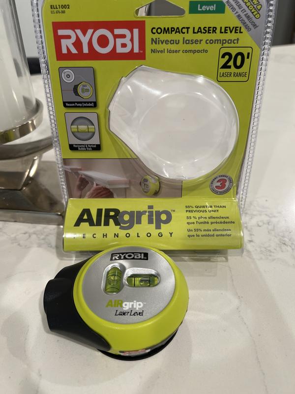 Ryobi air grip compact laser level battery replacement hotsell