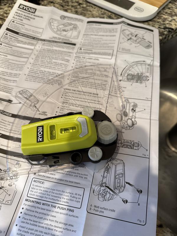 Multi-Surface Laser Level