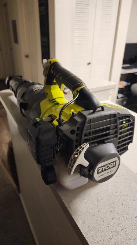 Ryobi full crank 2 cycle deals blower