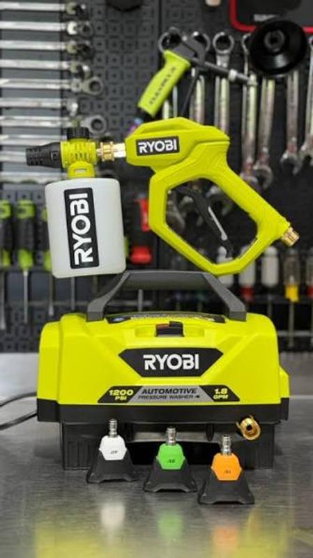 1200 PSI 1.8 GPM Cold Water Automotive High Flow Electric Pressure