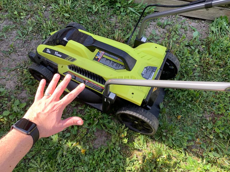 Ryobi 13 inch 11 amp mower sale