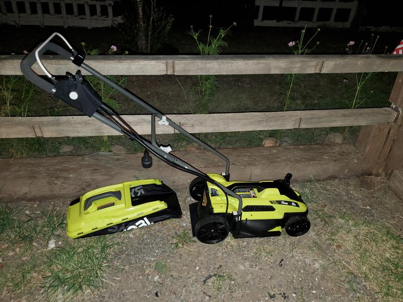 Ryobi 13 inch 11 best sale amp mower