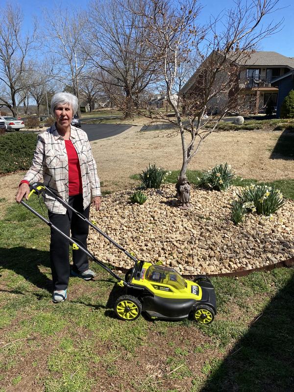 Ryobi 16 inch on sale 13 amp mower