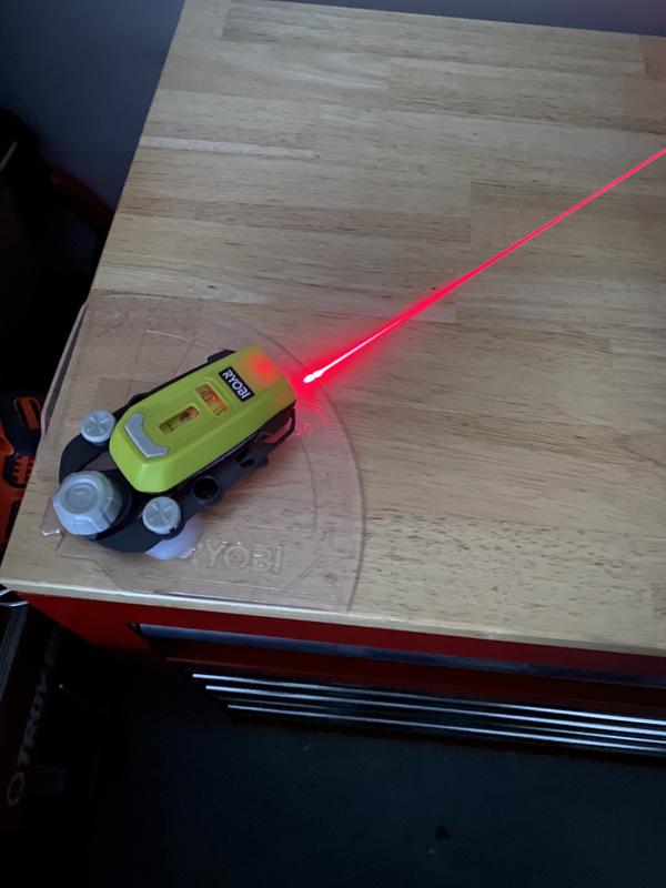 RYOBI Multi Surface Laser Level ELL1750 - The Home Depot