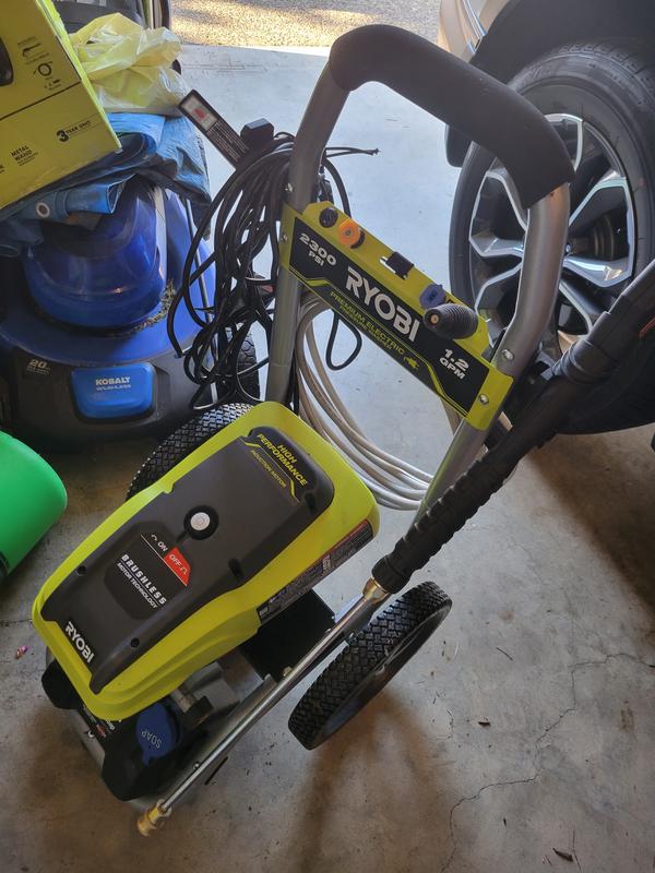 2300 PSI BRUSHLESS ELECTRIC PRESSURE WASHER RYOBI Tools