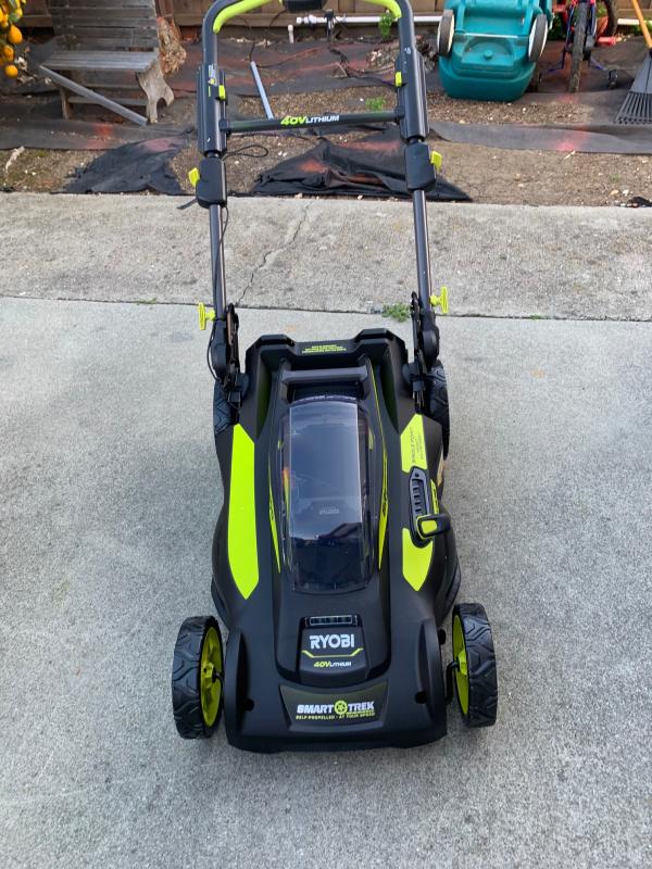 Ryobi smart best sale trek ry40lm30 reviews