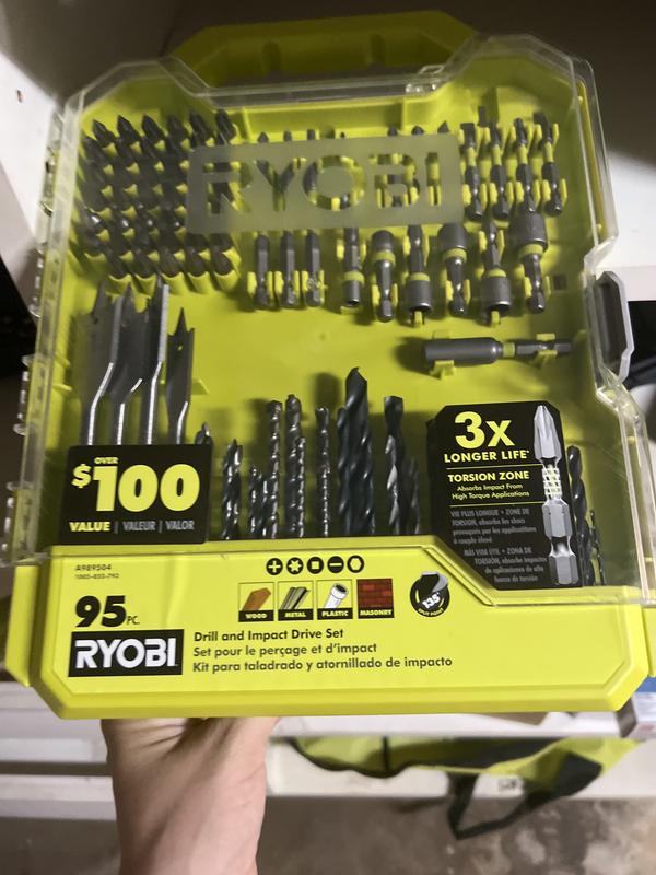 Ryoi‼️ 95PC DRILLING/IMPACT DRIVING KIT