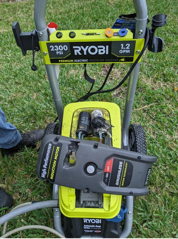 Ryobi 2300 psi pressure 2024 washer no pressure