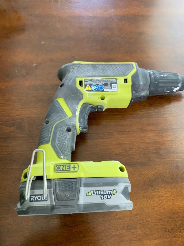 Ryobi cordless drywall screw gun hot sale