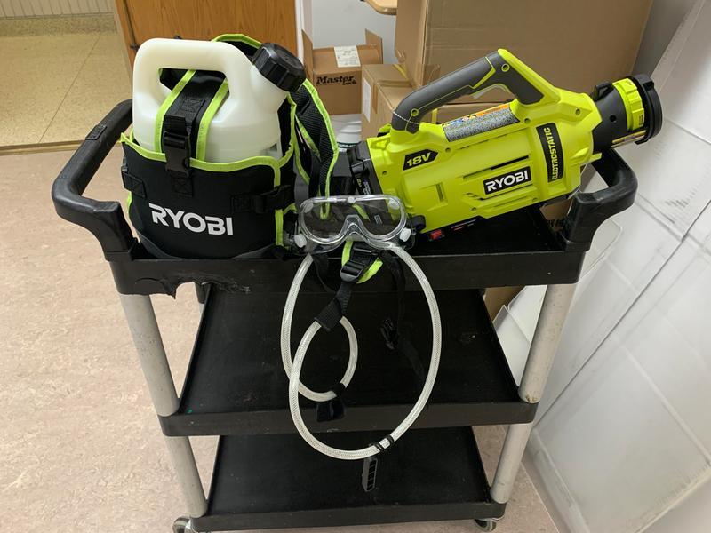 Ryobi discount fogger electrostatic