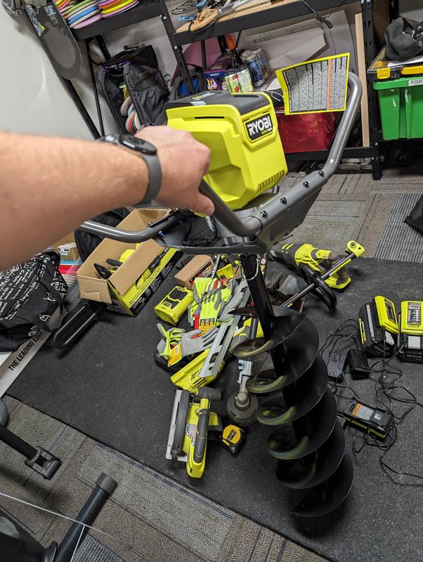 Ryobi drill deals for ice auger