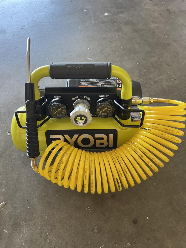 Ryobi cordless compressor hot sale