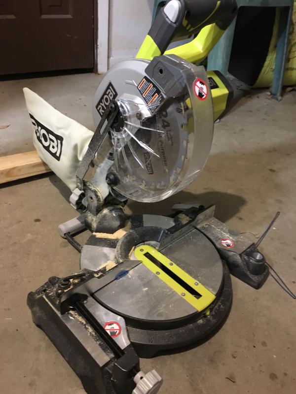 Ryobi 40v best sale miter saw