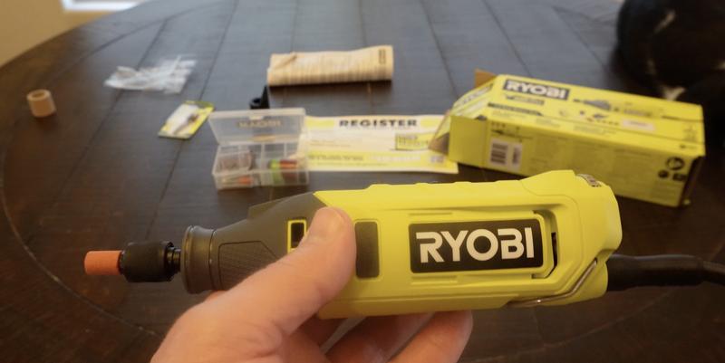 RYOBI RRT100 1.2 Amp Corded Rotary Tool Kit 33287197545