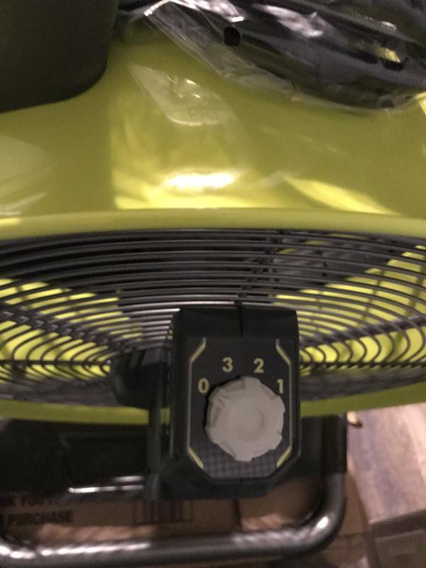 RYOBI ONE 18V Cordless Hybrid WHISPER SERIES 14 In. Air Cannon Fan (Tool Only) (Renewed - View #13