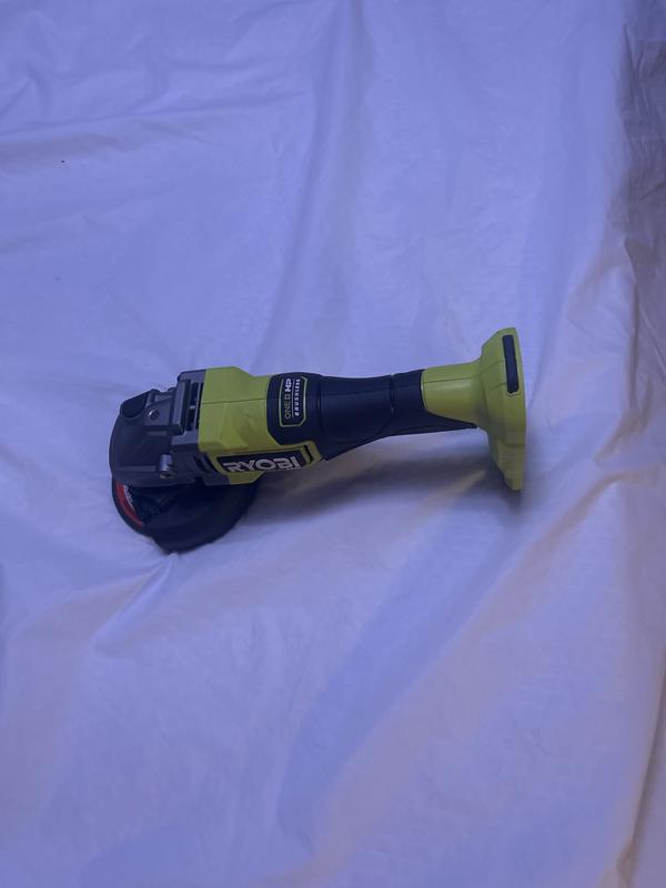 RYOBI ONE+ 18V Cordless 4-1/2 in. Angle Grinder (Tool Only) PCL445B - The  Home Depot