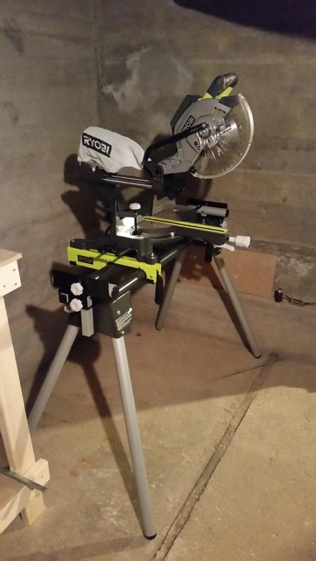 Ryobi miter deals saw stand zra18ms01g