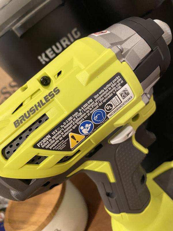 18V ONE+ brushless 3-speed impact driver - RYOBI Tools