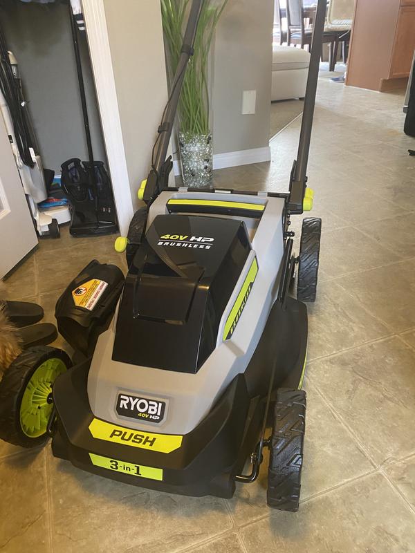 RYOBI RY401018 40V HP Brushless 20'' Cordless Mower-Tool Only SELF PROPELL  BROKE