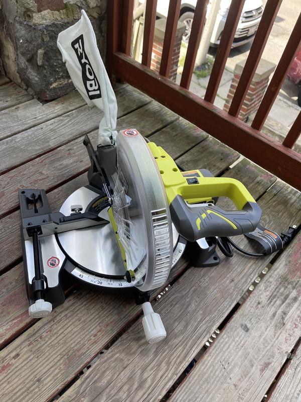 Ryobi 40v best sale miter saw