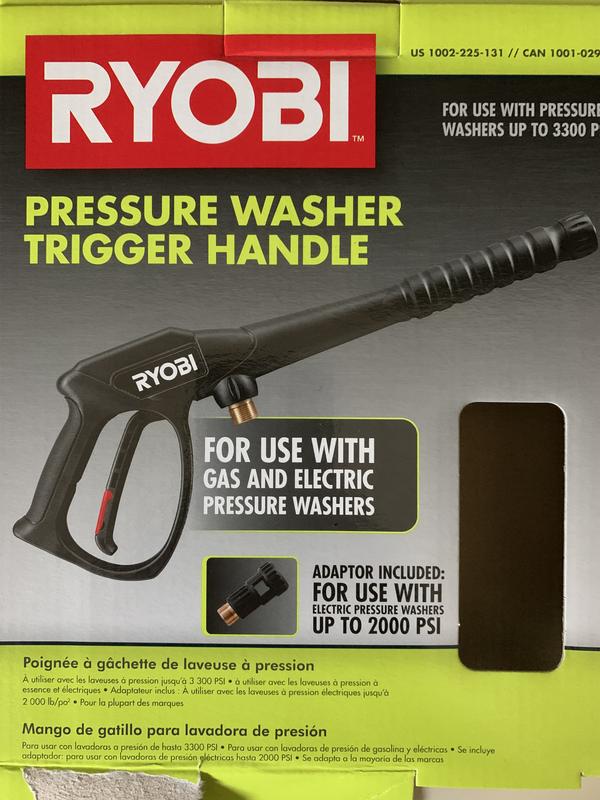 Ryobi pressure washer deals wand