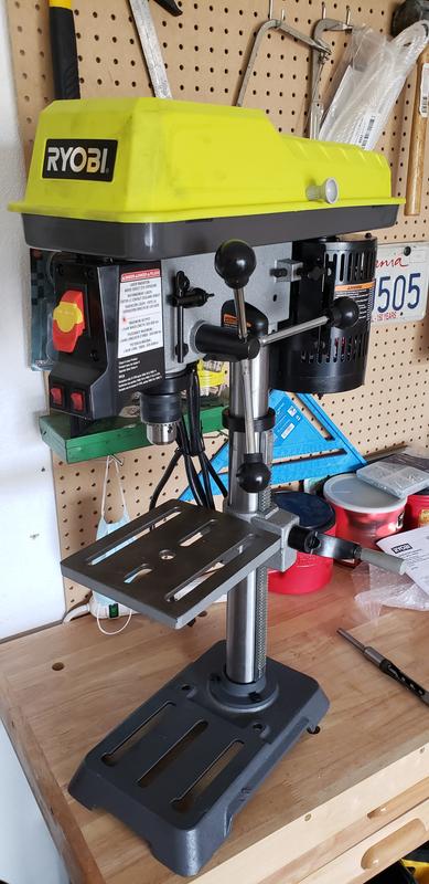 Ryobi drill press cheap table