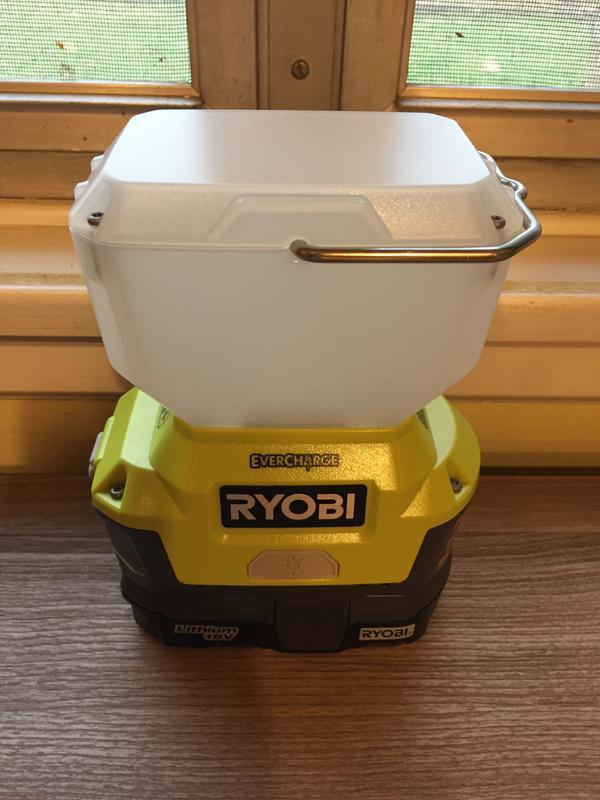 Ryobi on sale evercharge light