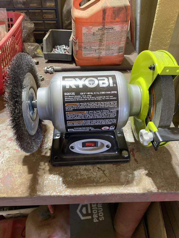 6 IN. BENCH GRINDER RYOBI Tools