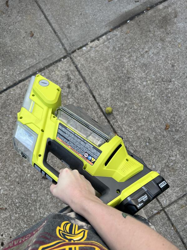 New Ryobi 18V SwiftClean Cordless Spot Cleaner for Gross Wet Messes