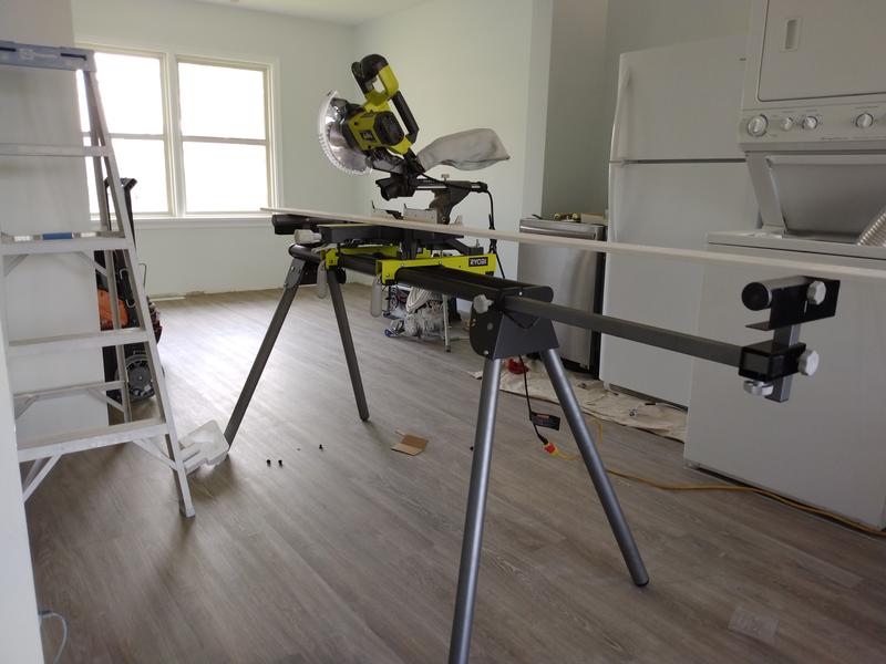 Ryobi miter store saw stand