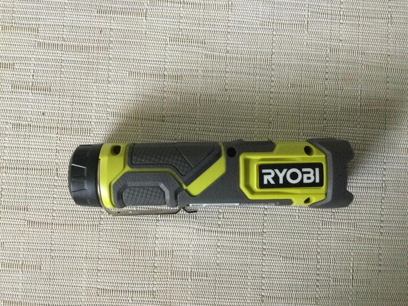 RYOBI 600 Lumens LED USB Lithium Compact Flashlight Kit 3-Mode with Battery  and Charging Cable FVL51K - The Home Depot