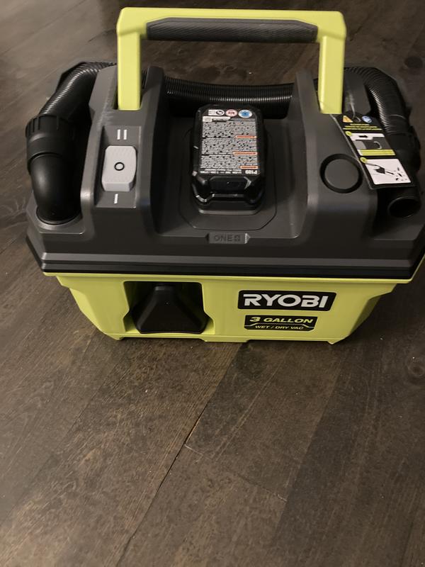 RYOBI 18V One+ 3 Gal. Project Wet/Dry Review 