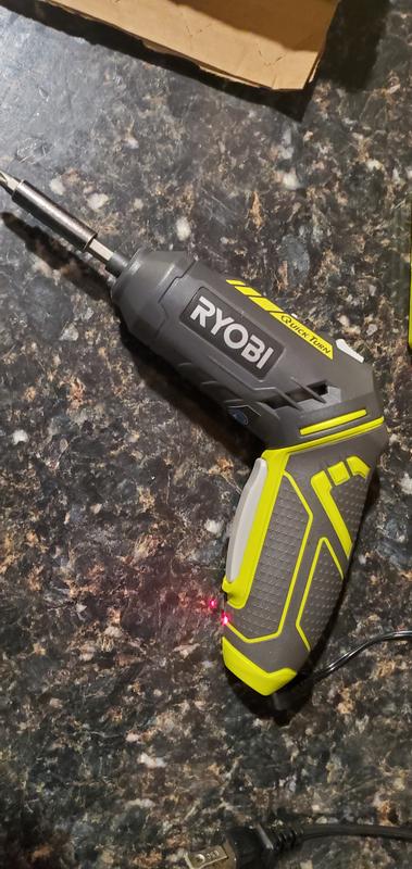 Ryobi 4v 2024 quickturn screwdriver