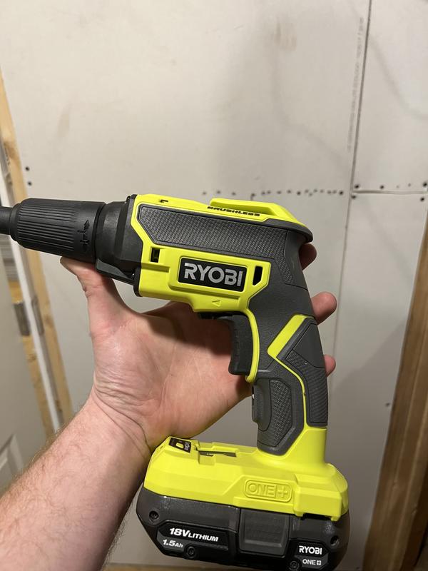 Ryobi drywall best sale screw gun review