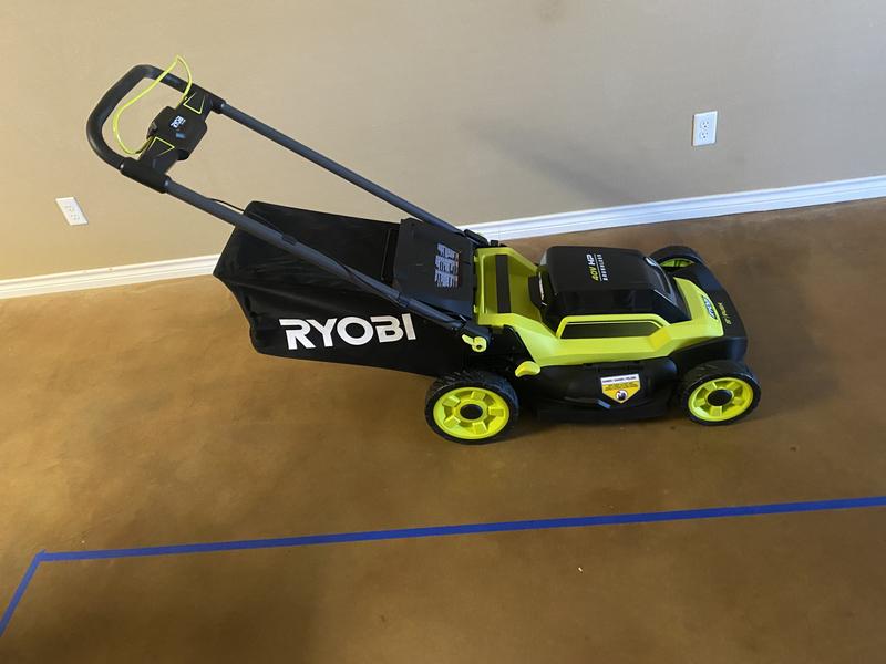 Ryobi 20 inch discount mower mulch plug