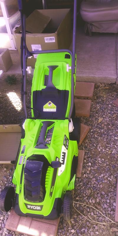 Ryobi 16 inch 13 amp online mower