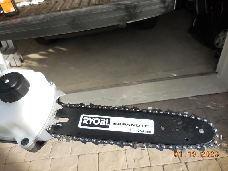 Ryobi expand it pole deals saw chain