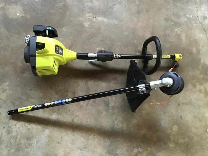 Reviews for RYOBI 25 cc 2-Stroke Attachment Capable Full Crank Straight Gas  Shaft String Trimmer