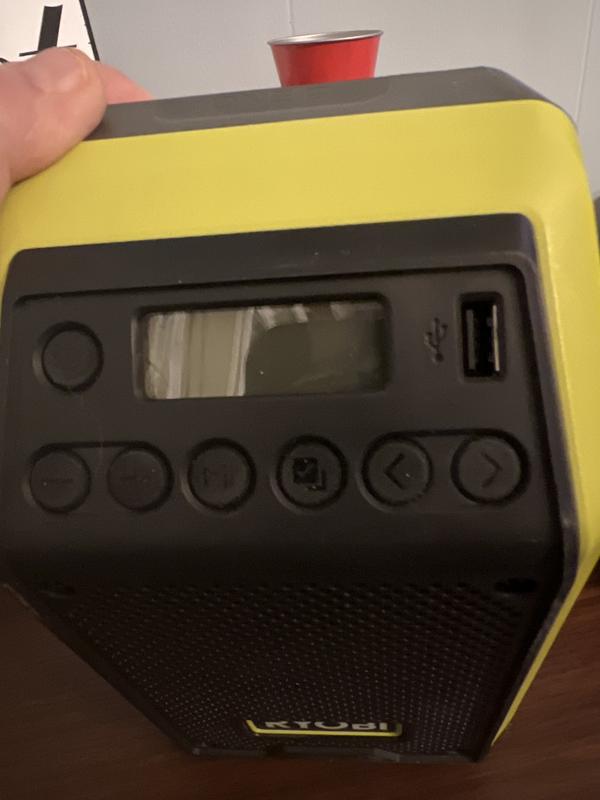 Radio/altavoz compacto con Bluetooth ONE+ de 18 V - Herramientas RYOBI