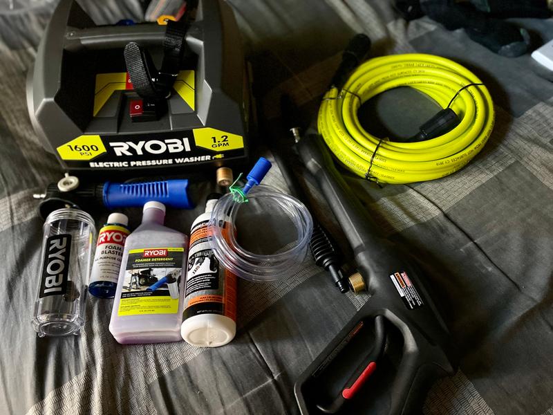 Ryobi 1700 psi electric deals pressure washer hose replacement